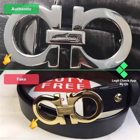 real vs fake white ferragamo belt|authentic ferragamo belt buckle.